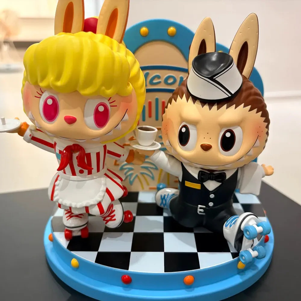 THE MONSTERS Labubu Cafeteria Figurine - detail view | KikiBuddies