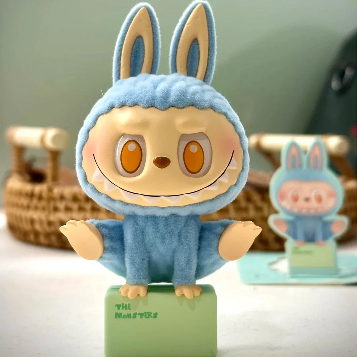 THE MONSTERS Labubu Lazy Yoga Series Figures - 5.1–11.3cm - material detail | KikiBuddies