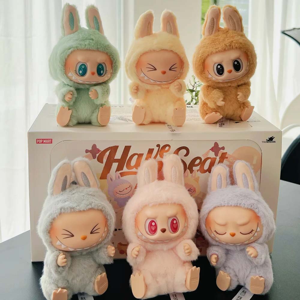 THE MONSTERS Labubu Have A Seat Series V2 Vinyl Plush Doll