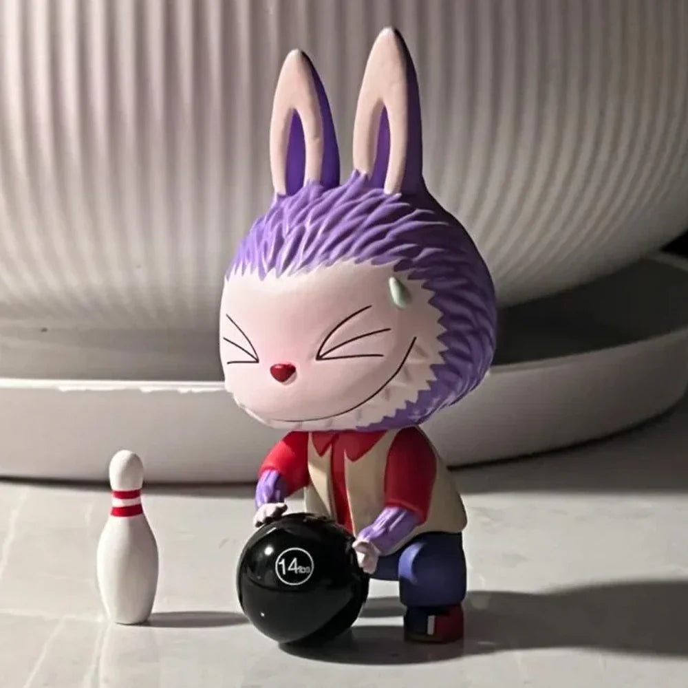 THE MONSTERS Labubu Sports Series - 6–9cm - Figure - lifestyle scene | KikiBuddies