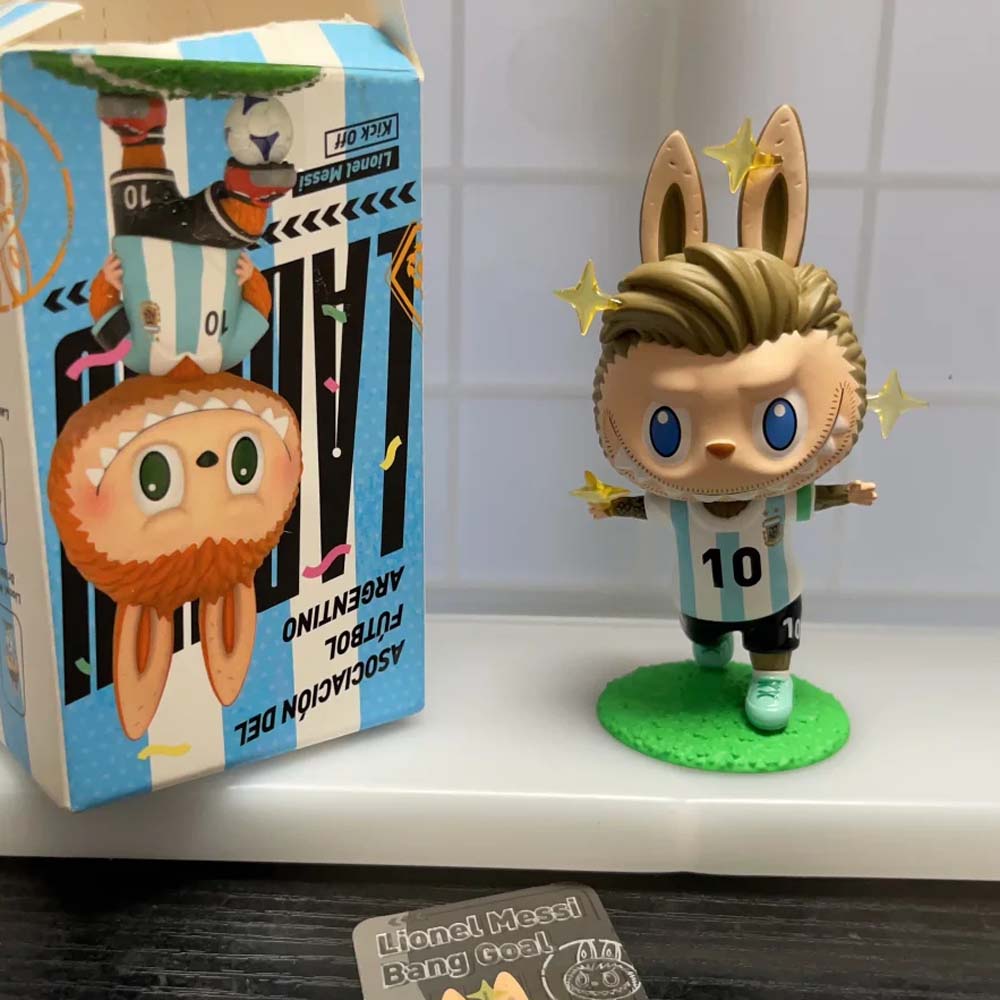 THE MONSTERS Zimomo Argentina National Team Official Series Blind Box - lifestyle scene | KikiBuddies