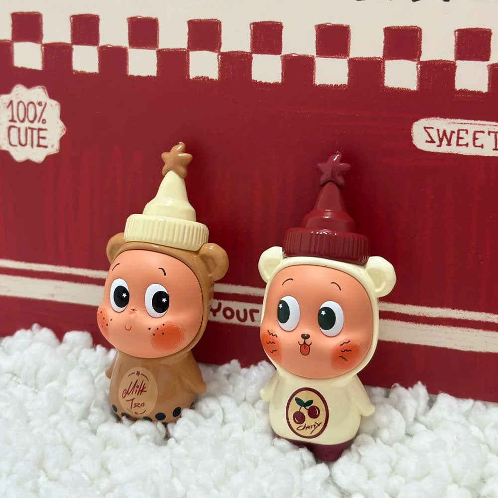 Twinkle Twinkle Create Your Taste Figurine - Bubble Milk Tea & Cherry Iced Tea 7cm - main product card | KikiBuddies
