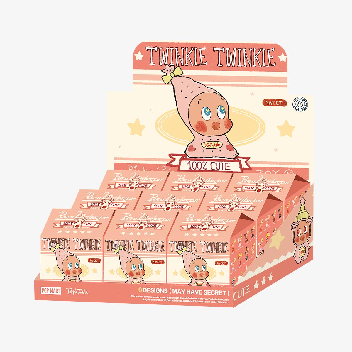 Twinkle Twinkle Create Your Taste Series B Figures - Nine-box case packaging