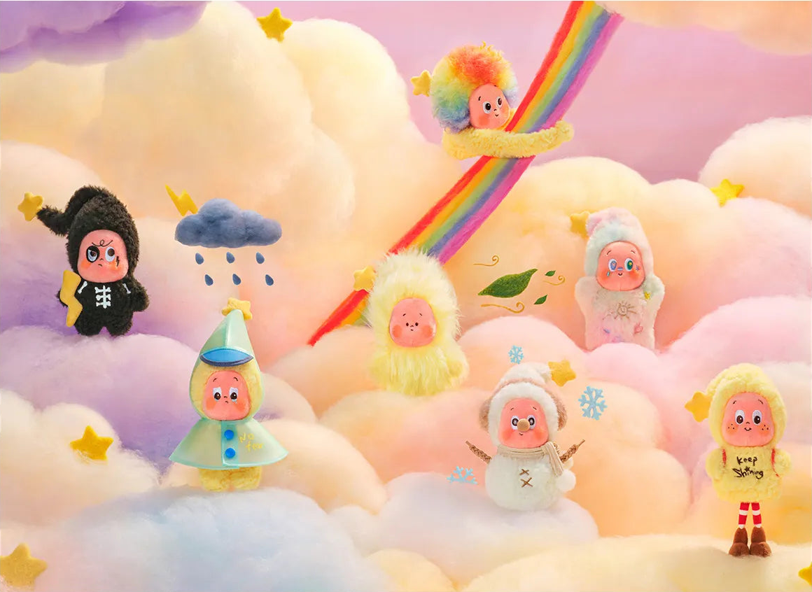 TWINKLE TWINKLE Sweet Dreams Forecast Plush Pendant Blind Box — Series design examples — not a confirmed character selection or all-character set