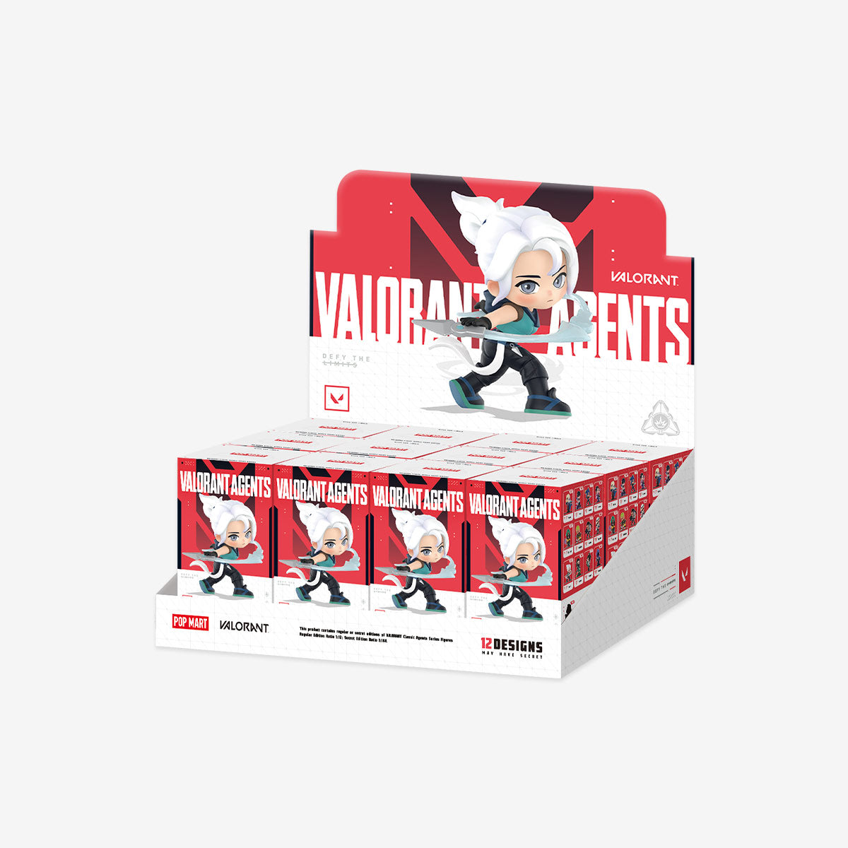 VALORANT Classic Agents twelve-box display case