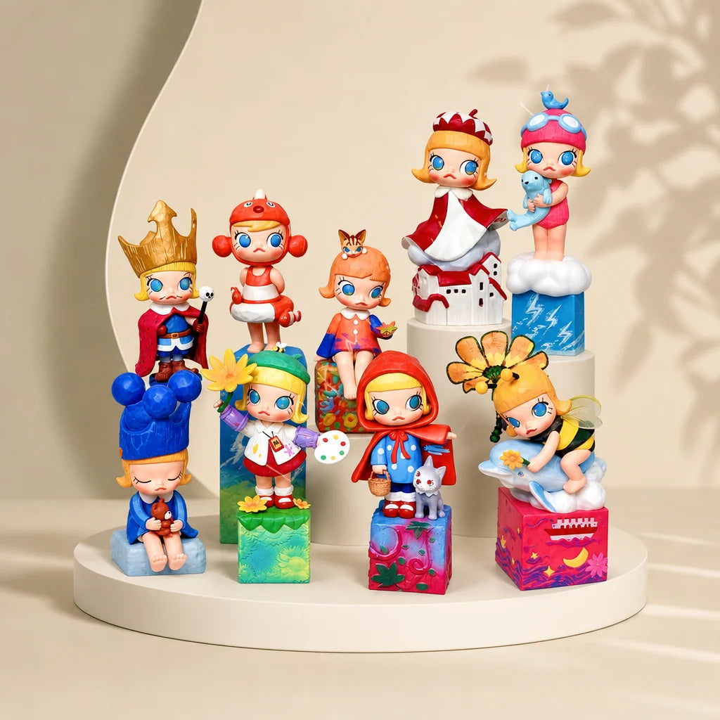 MOLLY Scenery Along the Way 20th Anniversary Series Figures - Blind Box & Full Set - full set nine design lineup