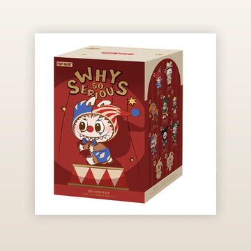 THE MONSTERS Why So Serious Series Vinyl Plush Doll blind box packaging for one random design