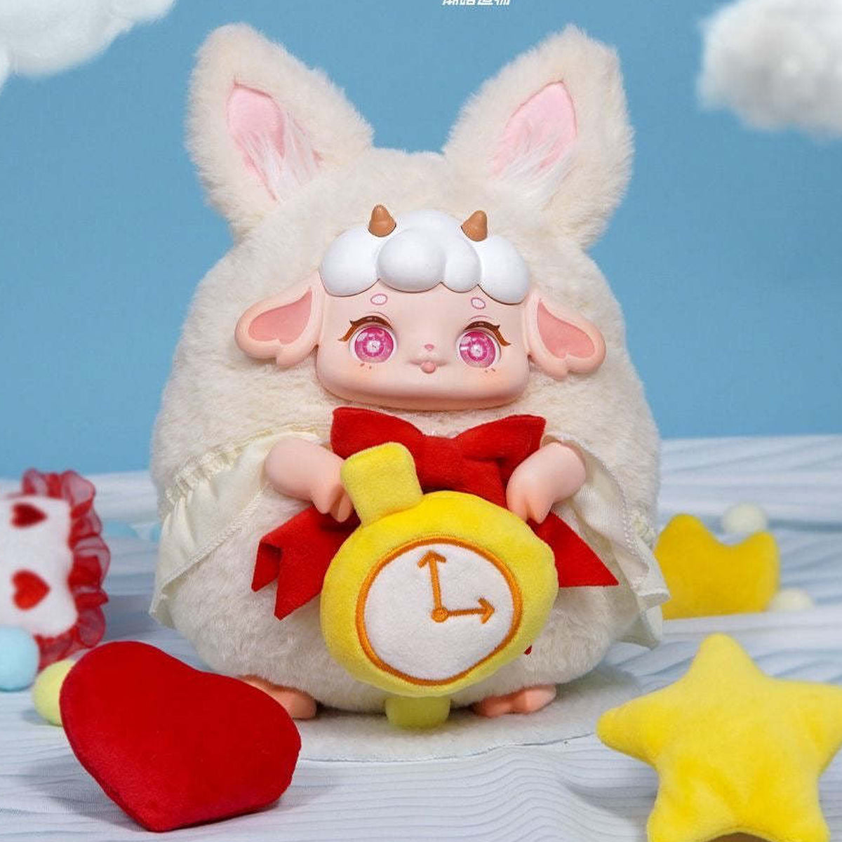Wonderland Roaming Big Plush Series Blind Box - Rabbit complete plush example; random design not guaranteed