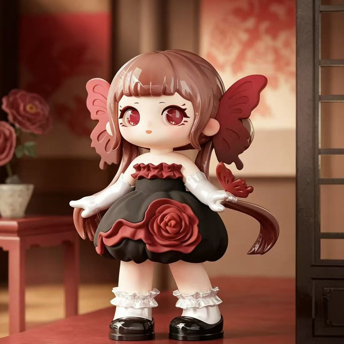 ZIYULI Charm Of Forgotten Dream Series Figure Blind Box - Black and red dress figure detail; illustrative series image, contents depend on selected purchase option