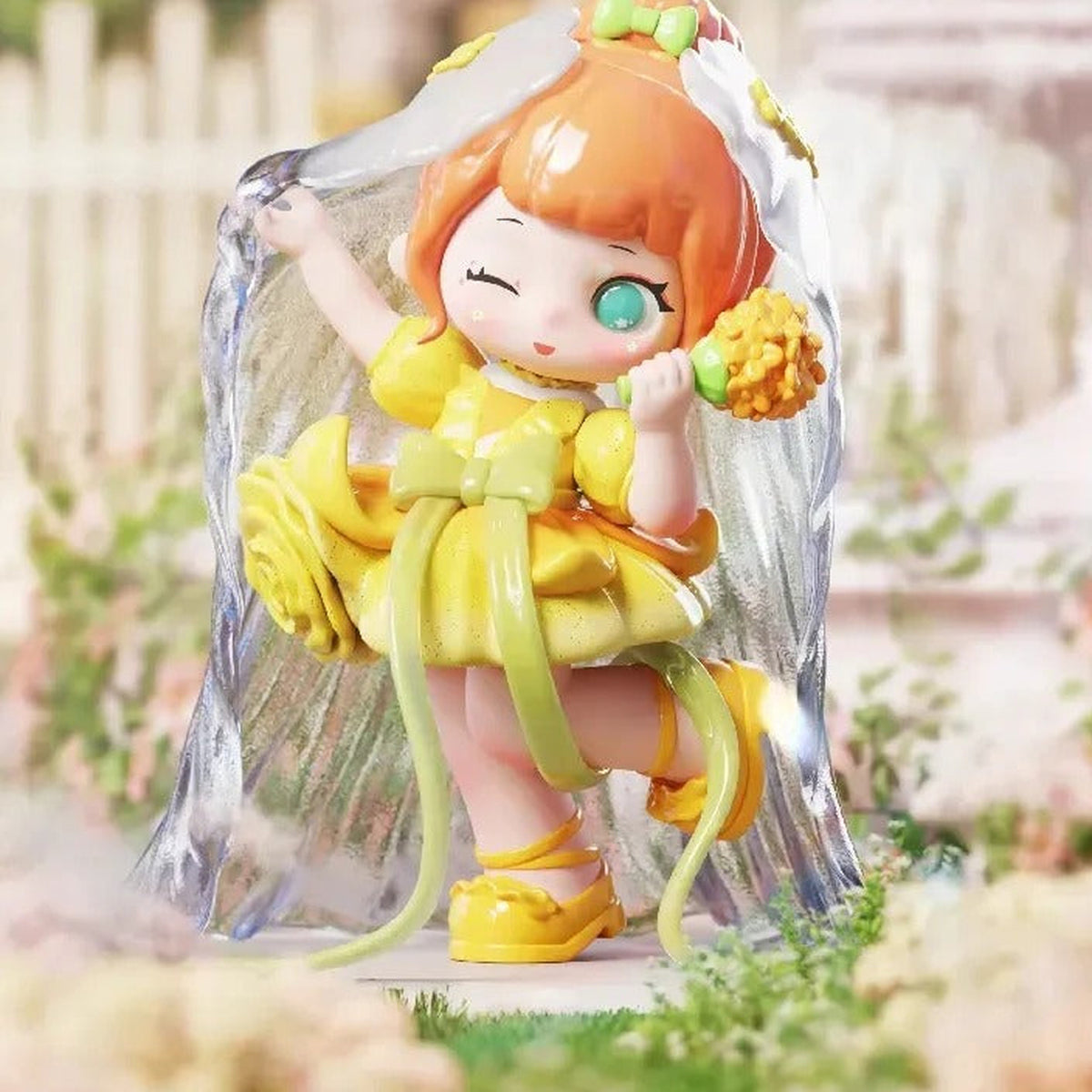 ZIYULI My Own Wedding Series Figures, Blind Box - Yellow wedding design detail; random design not guaranteed